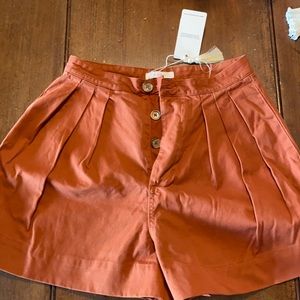 Doen NWT Red Jasper Short size 6